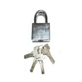 Trı-Cırcle Padlock 60 Mm Krom Kaplama Asma Kilit thumbnail 3