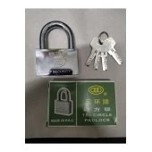 Trı-Cırcle Padlock 60 Mm Krom Kaplama Asma Kilit thumbnail 2