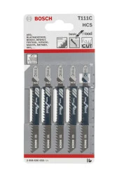 Bosch T 111 C Basic For Wood 5'Li Dekupaj Testeresi Bıçağı thumbnail 2