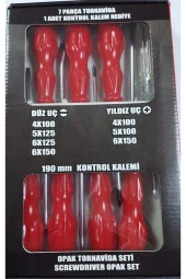7 Parça Opak Tornavida Seti (kontrol Kalemi Hediyeli) thumbnail 1