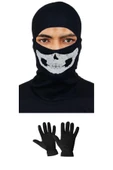 Termal Unisex Kurukafa Kar Maskesi Polar Eldiven Set thumbnail 1
