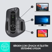 Logitech MX Master 3S - Siyah thumbnail 8