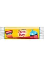 KOROPLAST Güçlü Çöp Torbası Orta Boy 15 Adet 4Lü thumbnail 2