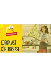 KOROPLAST Güçlü Çöp Torbası Orta Boy 15 Adet 4Lü thumbnail 3