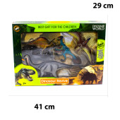 Oyuncak Dinazor Set 4 Parça 30 Cm thumbnail 2