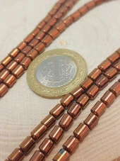Hematit Taşı Dizi 4*5.5mm (48146) thumbnail 2
