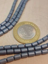 Hematit Taşı Dizi 4*5.5mm (48148) thumbnail 2