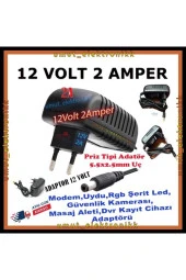 Adaptör 12v 2a Ac/dc Adaptör 12v Ac Adaptör Switch Mode Korumalı Tablet /modem/led 12v Adaptör thumbnail 2