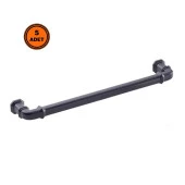 5 Adet Doğanlar Gusto 192 mm Mobilya Kulp Mat Siyah thumbnail 1
