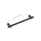 5 Adet Doğanlar Dragon 128 mm Mobilya Kulp Mat Siyah thumbnail 2