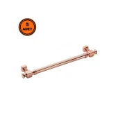 5 Adet Doğanlar Dragon 128 mm Mobilya Kulp Süper Rose Bronz thumbnail 1