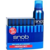 Snob Classic EDT+Deodorant Gift Set, thumbnail 1