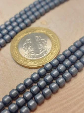 Hematit Taşı Dizi 3.5*3.5mm (48208) thumbnail 2