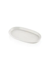 The Mia Noon Oval Servis 2li Krem 26 cm thumbnail 1