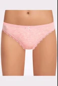 Melanjlı Dantelli Kadın Bikini Külot  5 Adet thumbnail 3