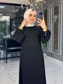 Kare Elbise Siyah thumbnail 4