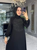 Mihriban Elbise Siyah thumbnail 3