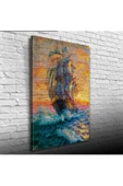 Amiral Gemisi Canvas Tablo (50x70) thumbnail 1