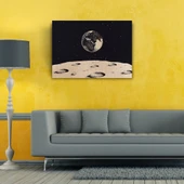Aydan Dünyanın Görünüşü Kanvas Tablo 50 x 70 thumbnail 2