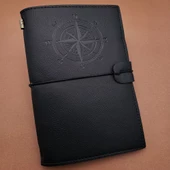 Siyah Deri Pusula Defter thumbnail 1