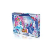 Ks Games Cinderella Puzzle 200 Parça Puzzle thumbnail 1