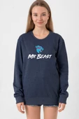 Mr Beast İndigo Kadın 2ip Sweatshirt thumbnail 1