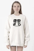 The Lighthouse Minimalist Beyaz Kadın 2ip Sweatshirt thumbnail 1