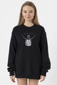 Dark Mono Siyah Kadın 2ip Sweatshirt thumbnail 1
