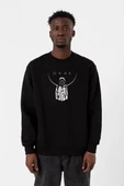Dark Mono Siyah Erkek 2ip Sweatshirt thumbnail 1
