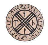TENGRİ - Deri Peç - Arma - Türk Mitolojisi - Leather Patch thumbnail 1