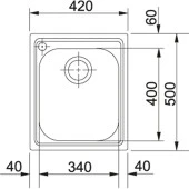 Franke Armonia AMX 610 Inox Eviye thumbnail 2