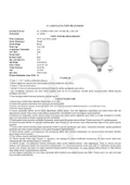 40W Torch Led Ampul Amber Işık thumbnail 2