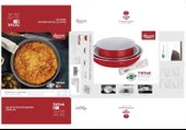 Bondy Amercook 4 Parça Tava Seti - Kırmızı thumbnail 2
