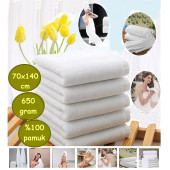 Banyo Havlusu  70/140 cm 650 gr thumbnail 1
