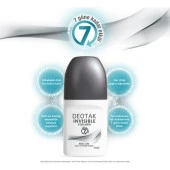 Deotak Invisible For Men Roll-on Deodorant 35 ml thumbnail 2