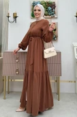 Fermuarlı Ferace 6001 Taba thumbnail 9