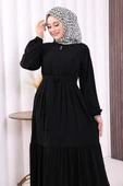 Fermuarlı Ferace 6001 Siyah thumbnail 5