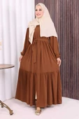 Fermuarlı Ferace 6001 Taba thumbnail 1