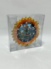 Ayçiçek Model Duvar ve Masa Saati 18cm thumbnail 2