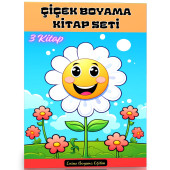 Çiçek Boyama Kitap Seti (3 Kitap) thumbnail 1