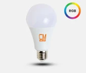 CMSOLAR 9W E27 DUY BEYAZ+RGB LED AMPUL thumbnail 2