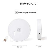 Şarjlı Sensörlü Gece Led Lambası Egonex thumbnail 3