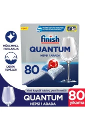 Finish Quantum 80 Tablet Bulaşık Makinesi Deterjanı thumbnail 1