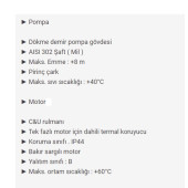 Micro Vortex Su Pompası - DKm60-1 thumbnail 3