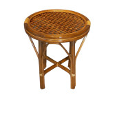 Bambu Yuvarlak Sehpa 50 cm (CAMSIZ) thumbnail 1