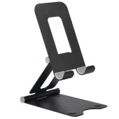 Powermaster A30 Masaüstü Metal Telefon Stand Tutacağı Çift Eksenli Katlanabilir thumbnail 2