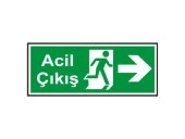 Acil Çıkış Levhası- Sağ Yön thumbnail 1