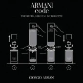 Giorgio Armani Code EDT 125 ml Erkek Parfümü thumbnail 2