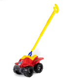 Oyuncak Atv Sopalı Sevimli Atv Kırmızı 25 Cm thumbnail 1