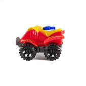 Oyuncak Atv Sopalı Sevimli Atv Kırmızı 25 Cm thumbnail 2